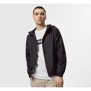 Formula 1 Official F1 Technical Windbreaker Jacket L Hooded Black Lightweight